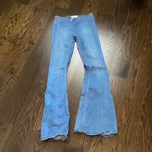 Free People flaired jeans
